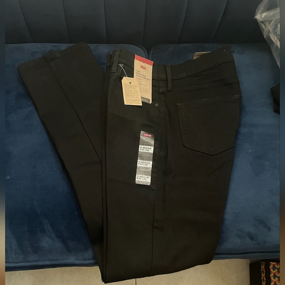 Levi's women 724 high rise jeans (size 10)